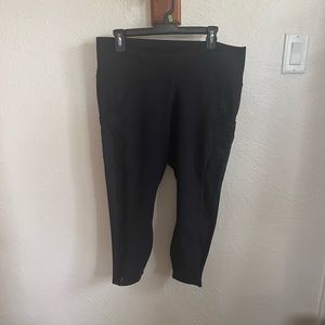 Fabletics Powerhold Black Leggings Size 1X